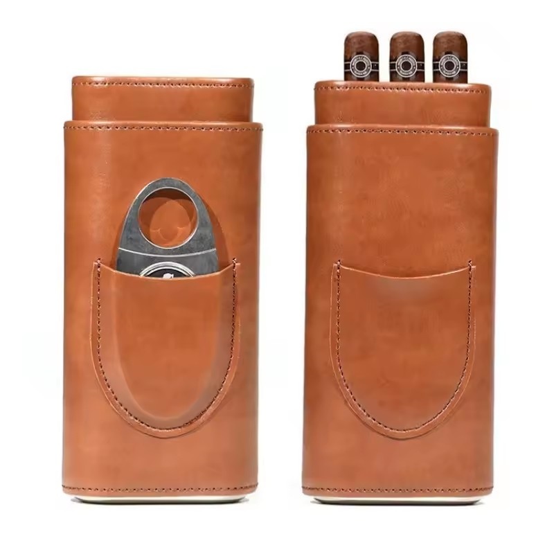 Premium Cigar Case - Skórzane etui na cygaro na 3