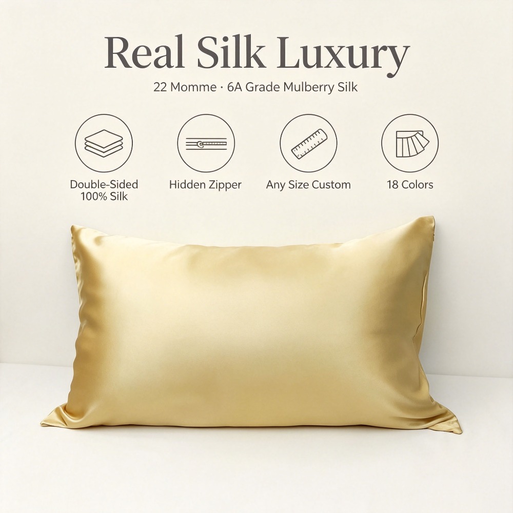 Poszewka na poduszkę z jedwabi – Silk Pillowcase recenzja i cena