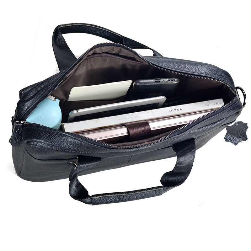 Duża męska torebka z prawdziwe – Leather Briefcase recenzja i cena