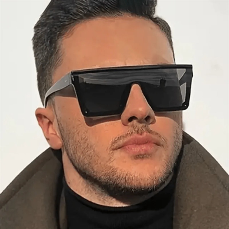 Modne, duże, kwadratowe okular – Designer Sunglasses recenzja i cena