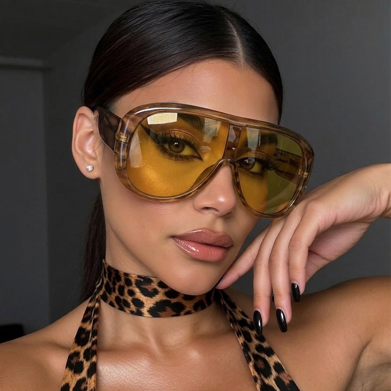 Duże, kwadratowe okulary przec – Sunglasses Uv400 recenzja i cena
