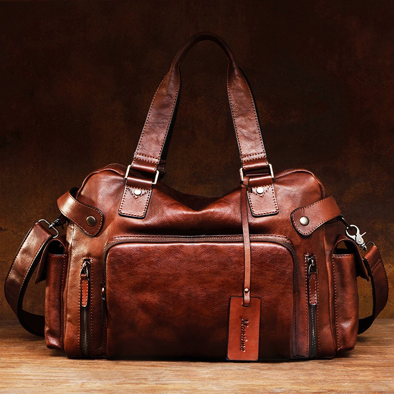 Vintage torba męska z gumką ze – Travel Luggage Set recenzja i cena