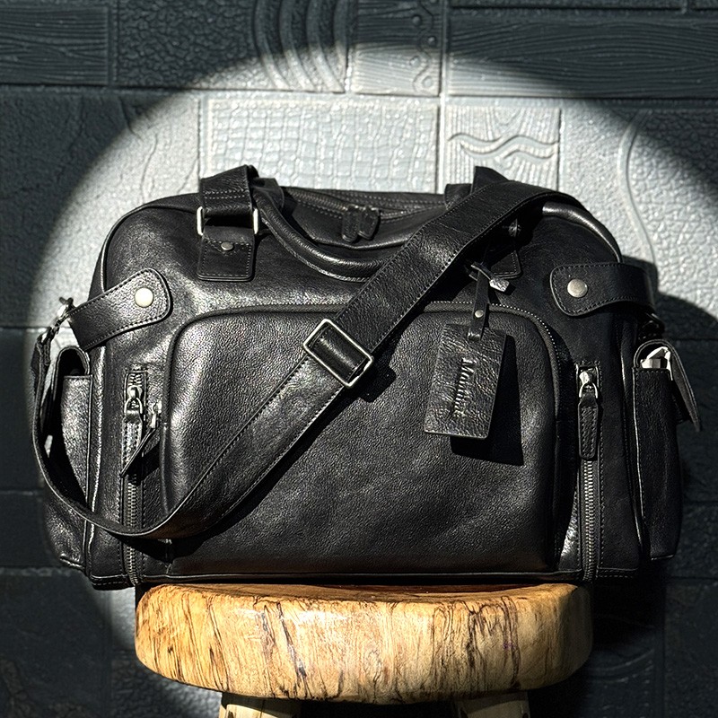 Vintage torba męska z gumką ze – Travel Luggage Set recenzja i cena
