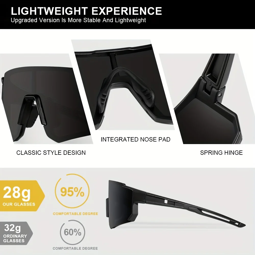 1/3 sztuki – duże okulary prze – Sunglasses Uv400 recenzja i cena