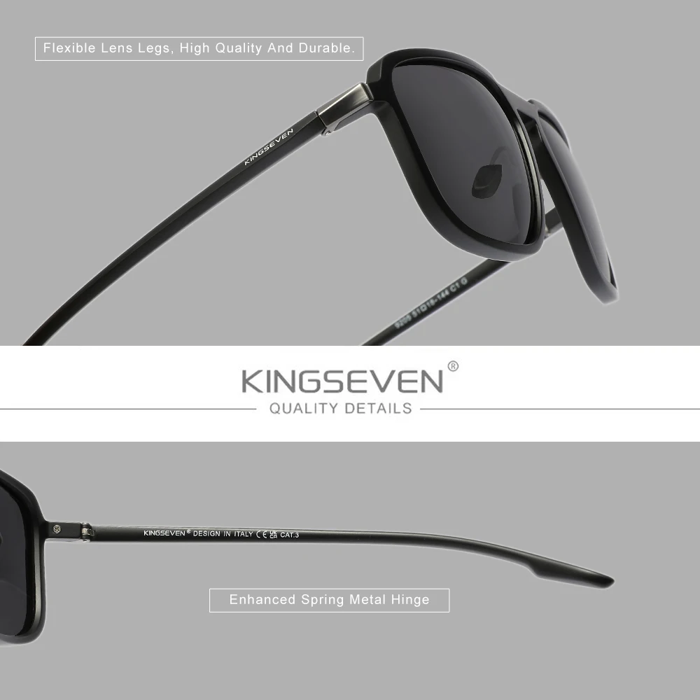 KINGSEVEN – okulary przeciwsło – Sunglasses Uv400 recenzja i cena