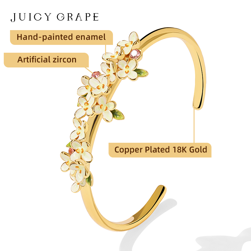 Słodki Brzoskwiniowy Osmanthus – Gold Plated Jewelry recenzja i cena