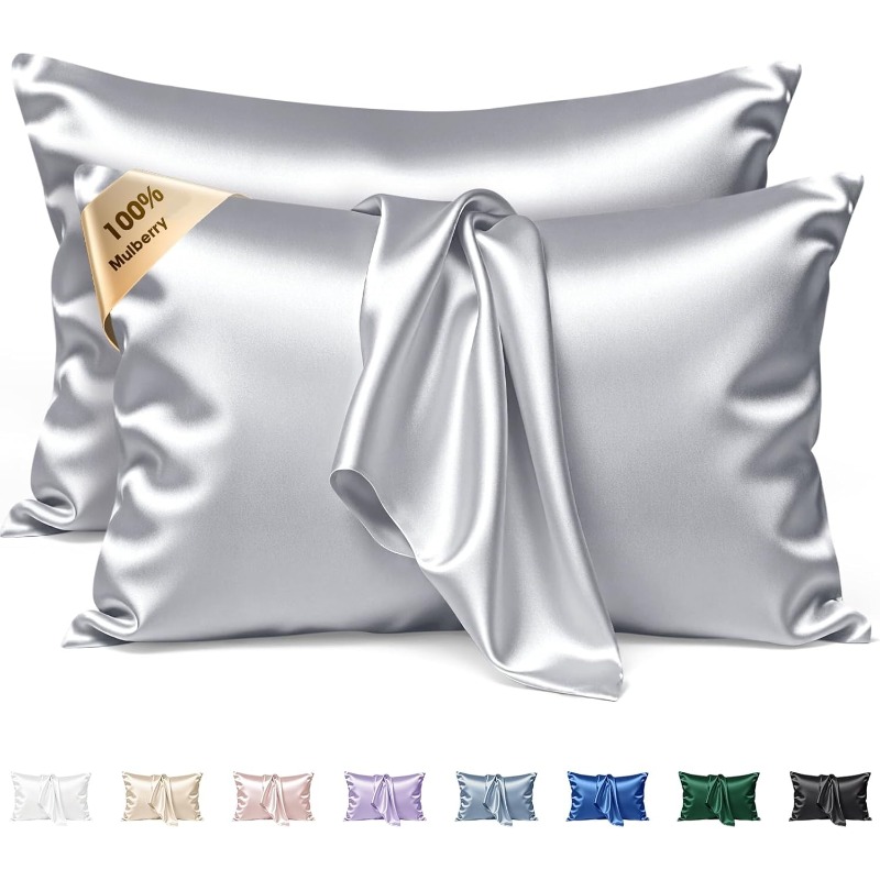 2 szt. Jedwabnych Poszewek na  – Silk Pillowcase recenzja i cena