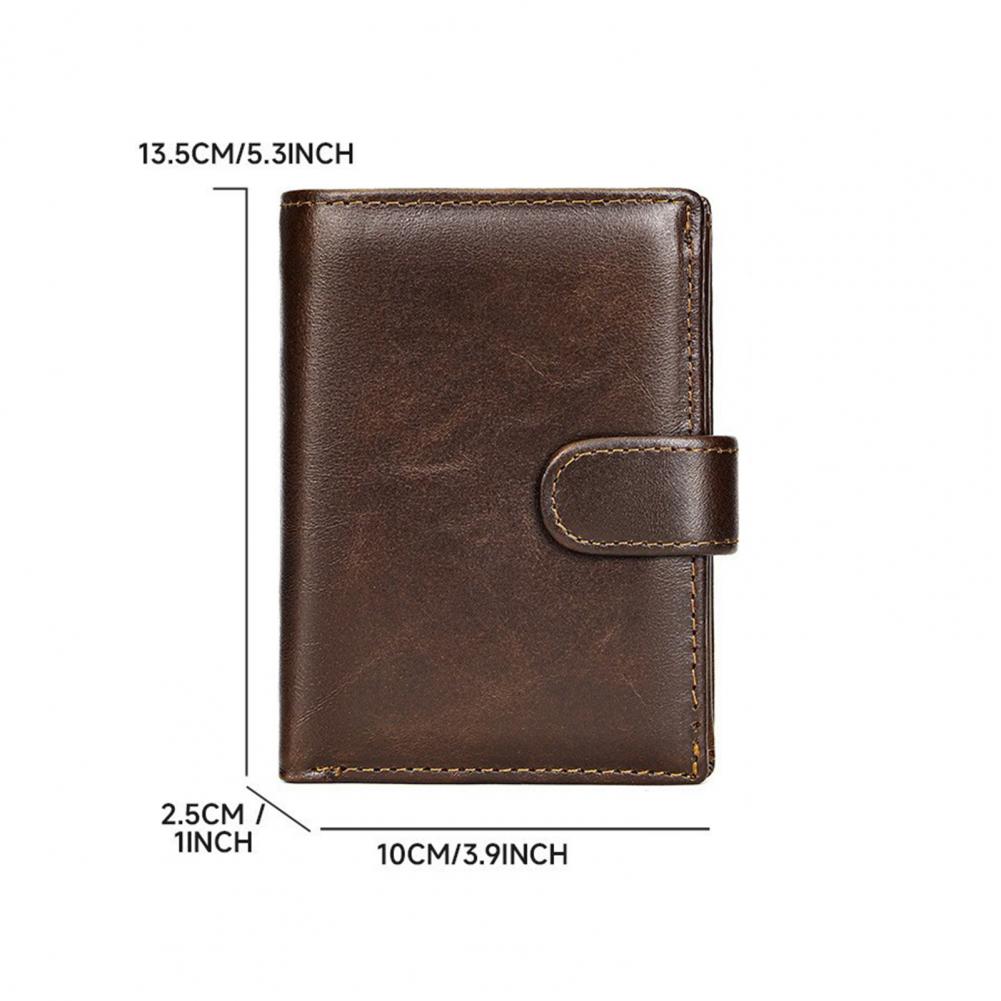Męski portfel podróżny, portfe – Leather Wallet Men recenzja i cena