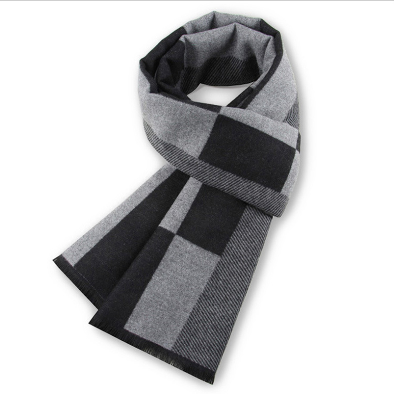 Męski Szalik Zimowy Imitacja K – Cashmere Scarf recenzja i cena