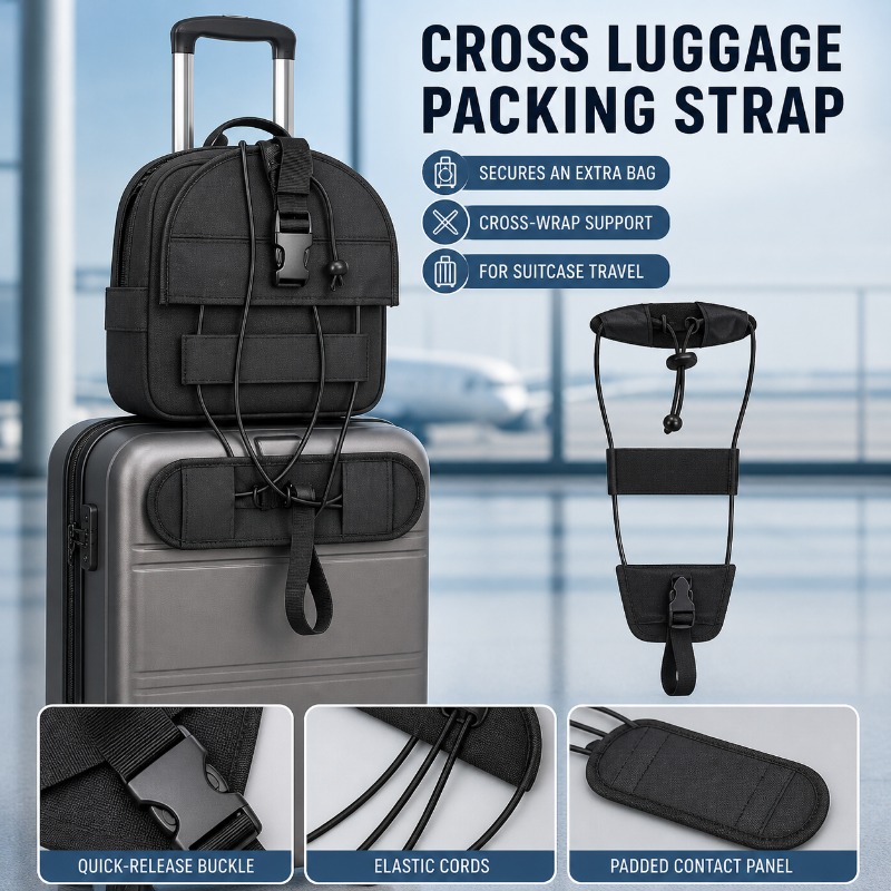 1 szt. Odporny na zużycie elas – Travel Luggage Set recenzja i cena