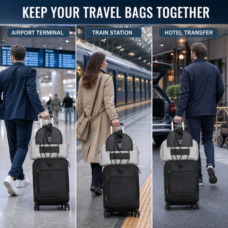 1 szt. Odporny na zużycie elas – Travel Luggage Set recenzja i cena